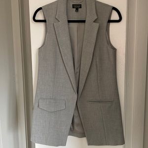 Topshop sleeveless blazer